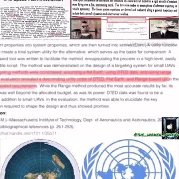 MIT and NASA designs for flat non-rotating earth