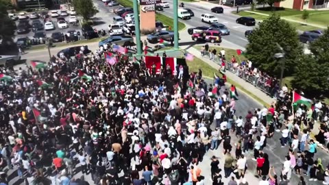 UFC Champion Belal Muhammad Victory Parade at Little Palestine (Chicago)