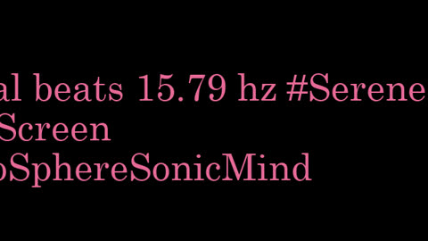 binaural_beats_15.79hz_BinauralSonicMeditation BinauralZenScape BinauralStressBuster