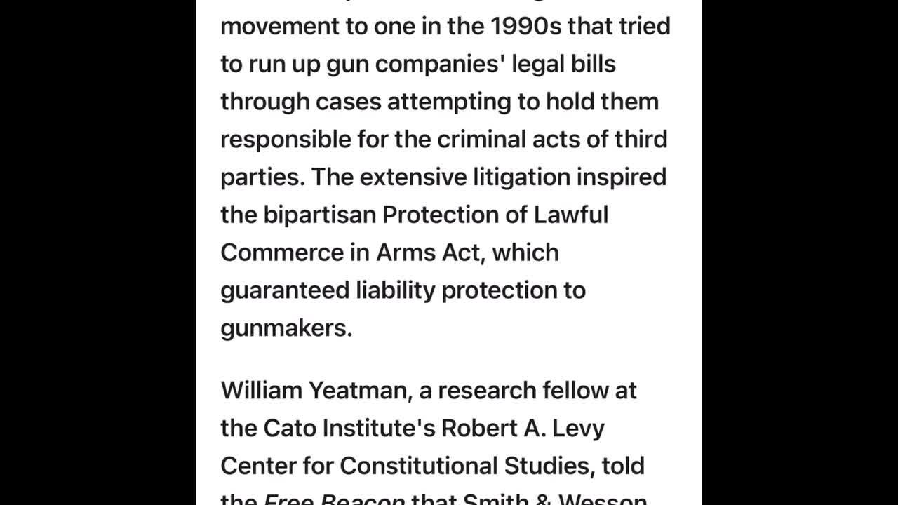 Just In: It’s Not Just Your 2A They Want But Your 1A ! Dem AG Sues Smith + Wesson!