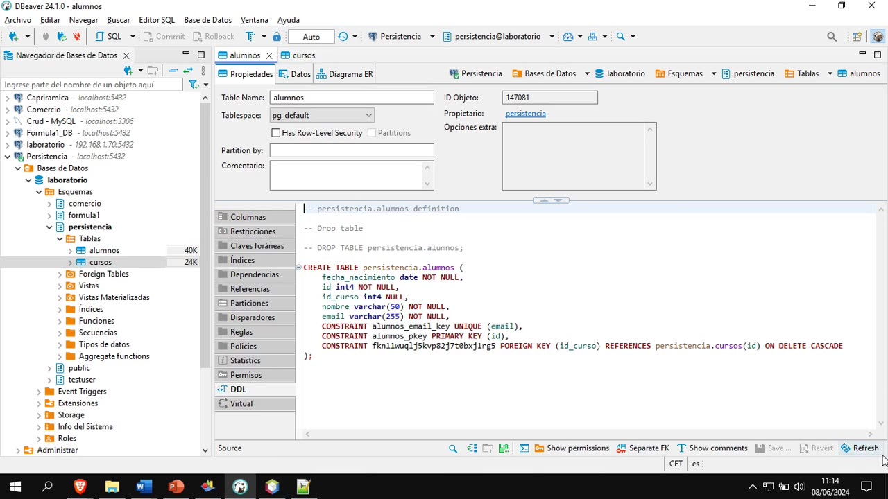 Persistencia: explorando JPA e Hibernate desde cero 11. Operaciones en cascada en las relaciones JPA