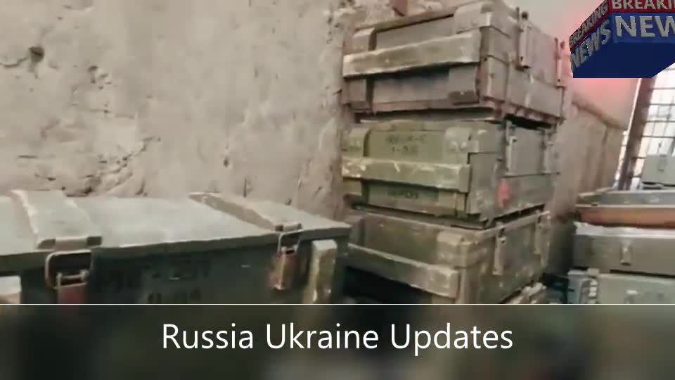 The Russian Guard seized a huge amount of weapons and ammunition