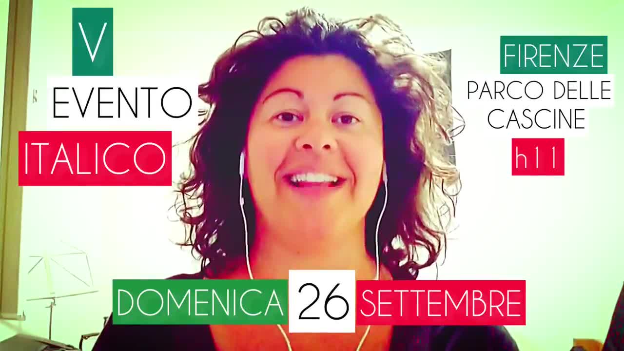 Valentina Fusco: Evento Italico IV a Firenze!