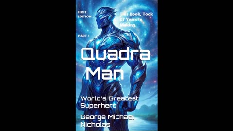 🚀 Discover the Ultimate Superhero Saga: "Quadra Man - The God Of Victims" Audiobook 🌌