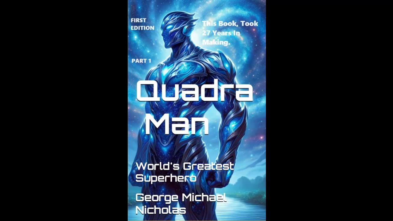 🚀 Discover the Ultimate Superhero Saga: "Quadra Man - The God Of Victims" Audiobook 🌌