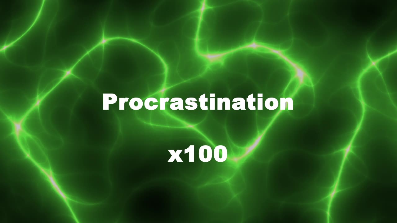 Amplified Reiki [AR] for Procrastination - 100x Stronger Energy