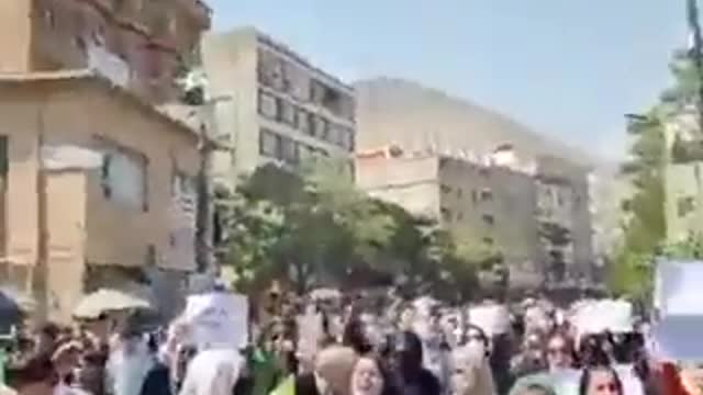 Taliban fire shots in the air to disperse dozens of people protesting in Kabul