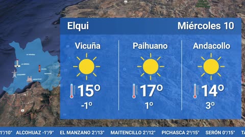 EL TIEMPO EN LA REGIÓN -MARTES 09 DE JULIO 2024