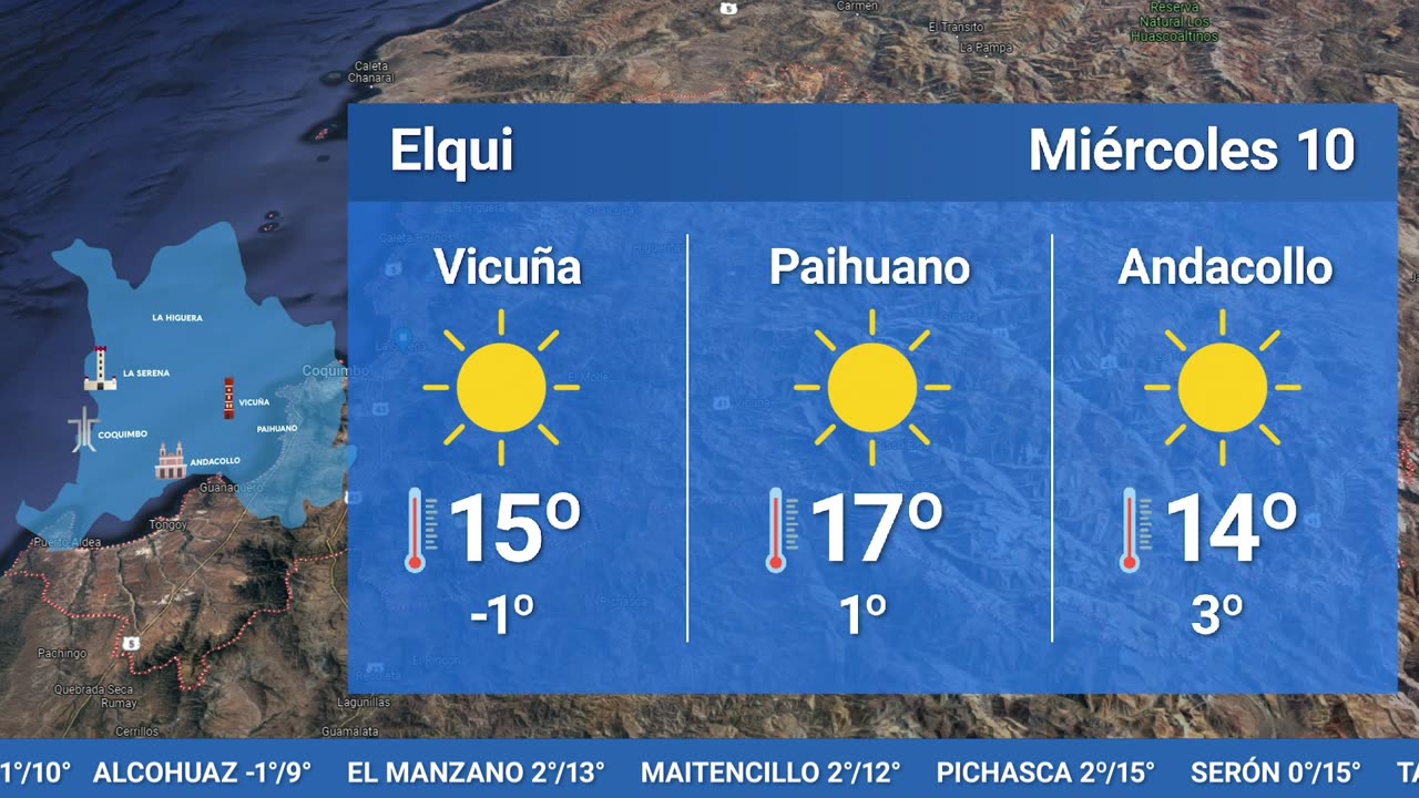 EL TIEMPO EN LA REGIÓN -MARTES 09 DE JULIO 2024
