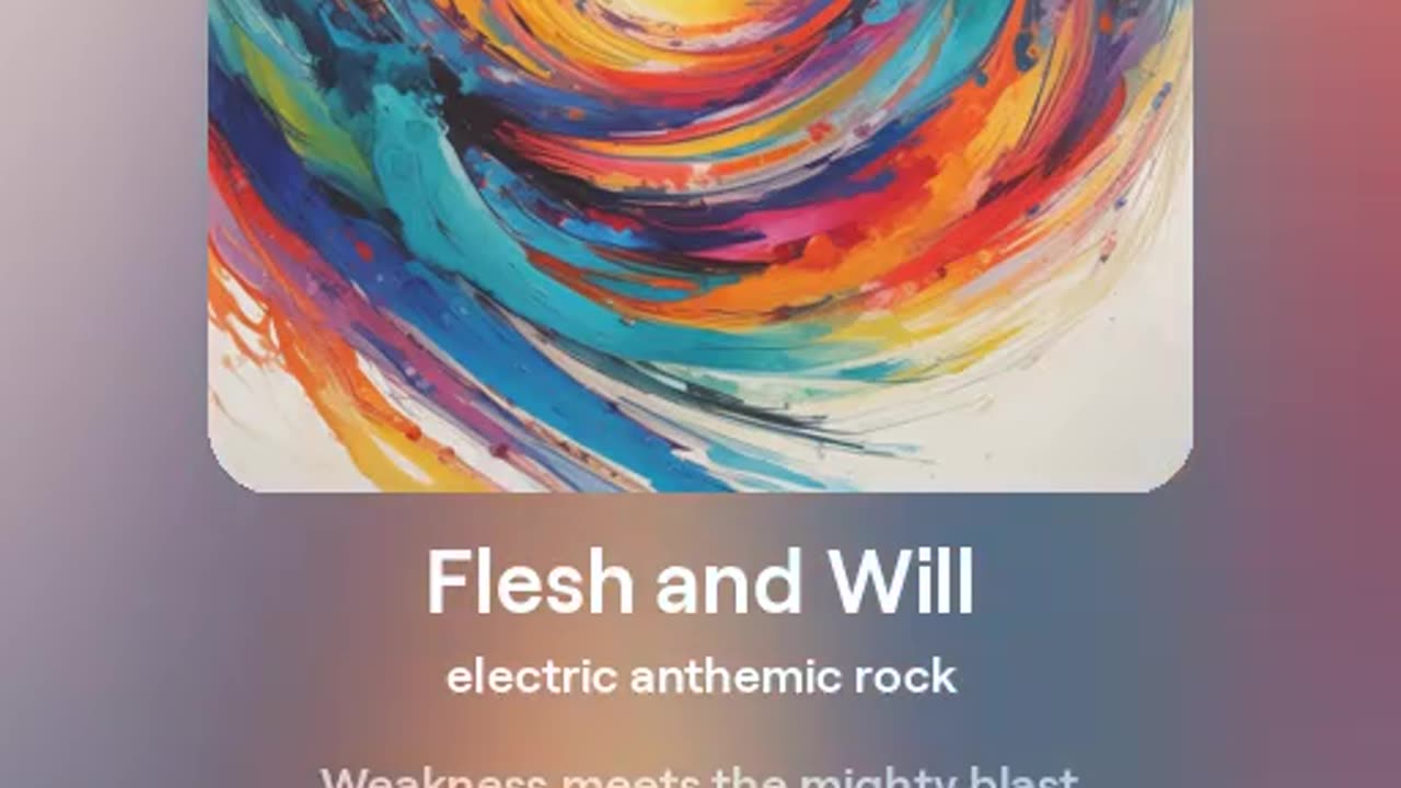 flesh and will