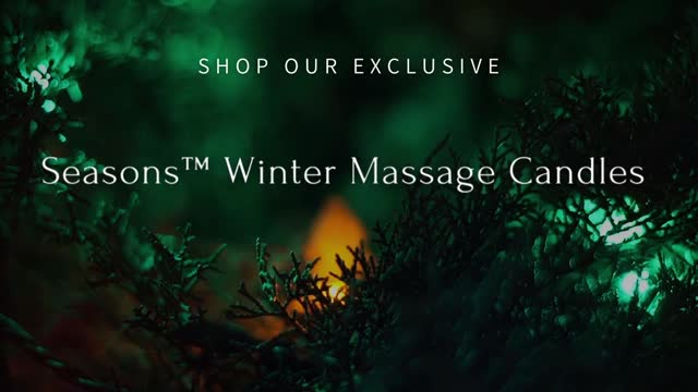 Winter Blend Massage Candle