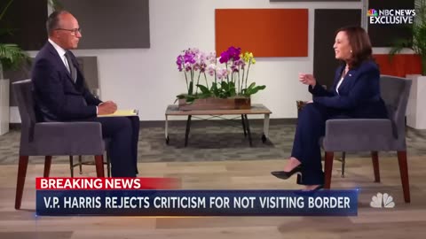 Kamala Harris Deflects Border Question: "I Haven't Been to Europe Either, I Don't Get the Point