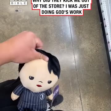 Why did they kick me out of the store? 👀
