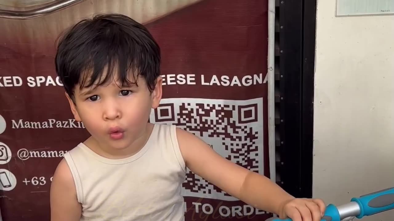 Cutie Amari Garcia Crawford , sinamahan ang kanyang Lolo magbenta sa garage sale nila!