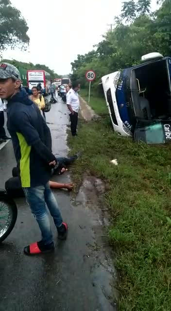 Accidente de tránsito en San Juan Nepomuceno