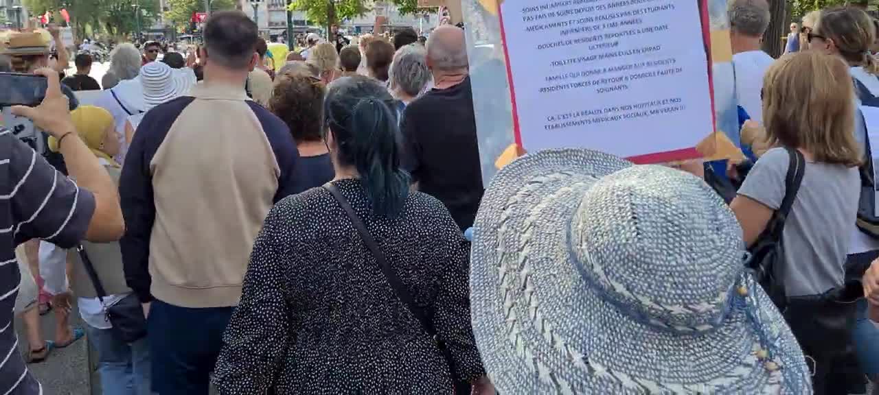 Manifestation Annecy le 18 09 2021