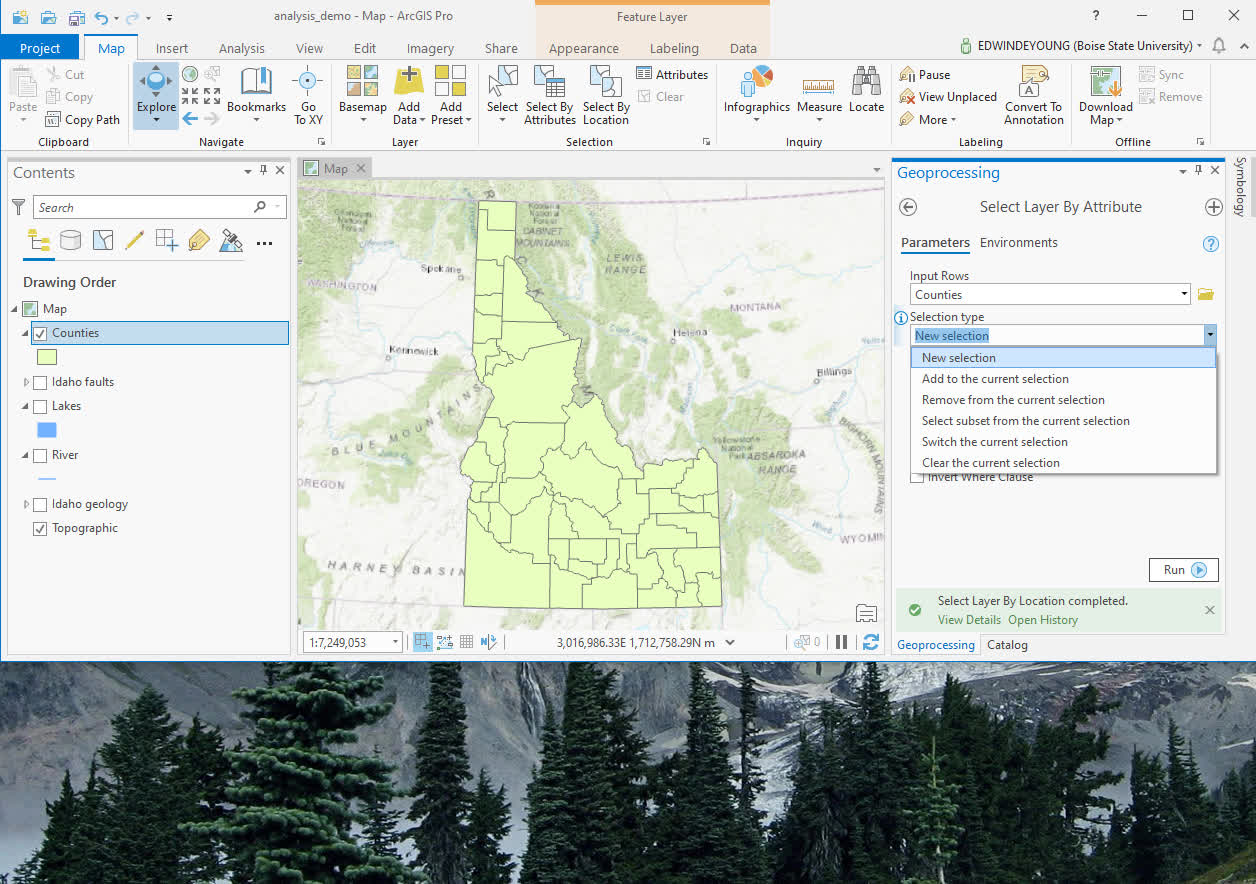 ArcGIS Selection Tools