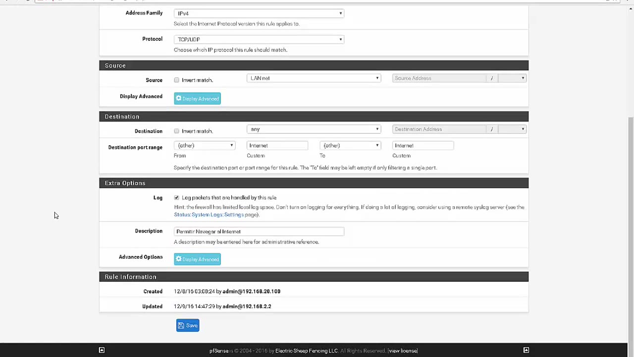 pfSense: Configurar el Ancho de Banda (Traffic Shaper) para una Subred