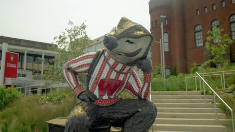 Badger Statue, University of Wisconsin