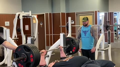 Bench Press 410 Pounds New Personal Record