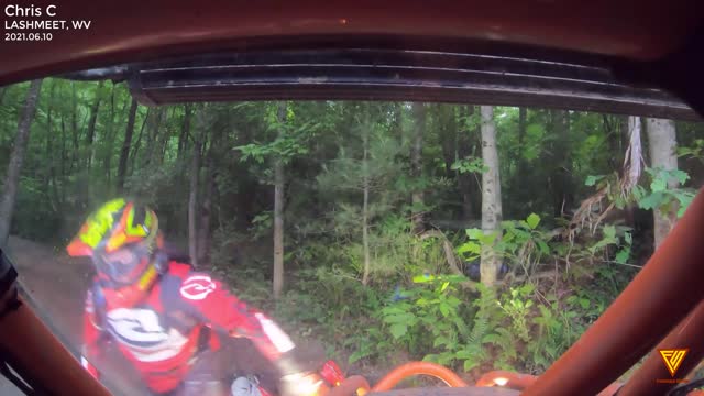 SXS vs dirtbike Head on CRASH 2021.06.10 — LASHMEET, WV