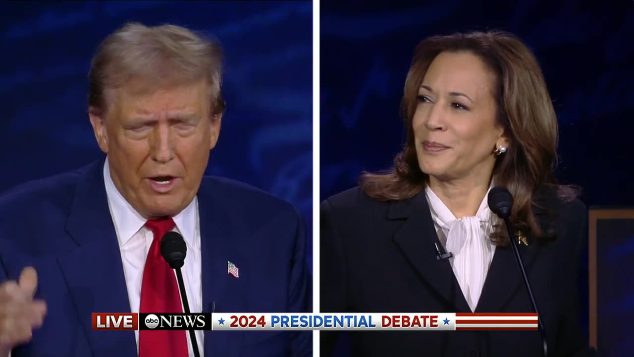 Trump v Harris: US debate in three minutes