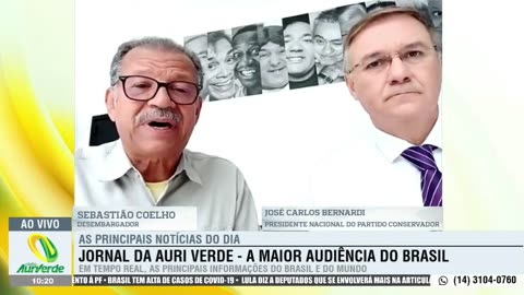 Desembargador Sebastião Coelho defende ato de Bolsonaro: 'Estaremos na Paulista sem medo algum'