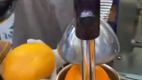 fresh orange juice