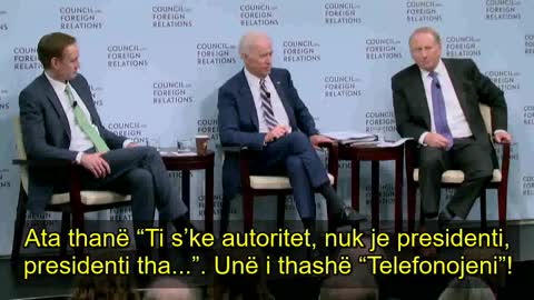 Biden mburret para CFR, se ka shkarkuar prokurorin e Ukrainës, më 23.01.2018