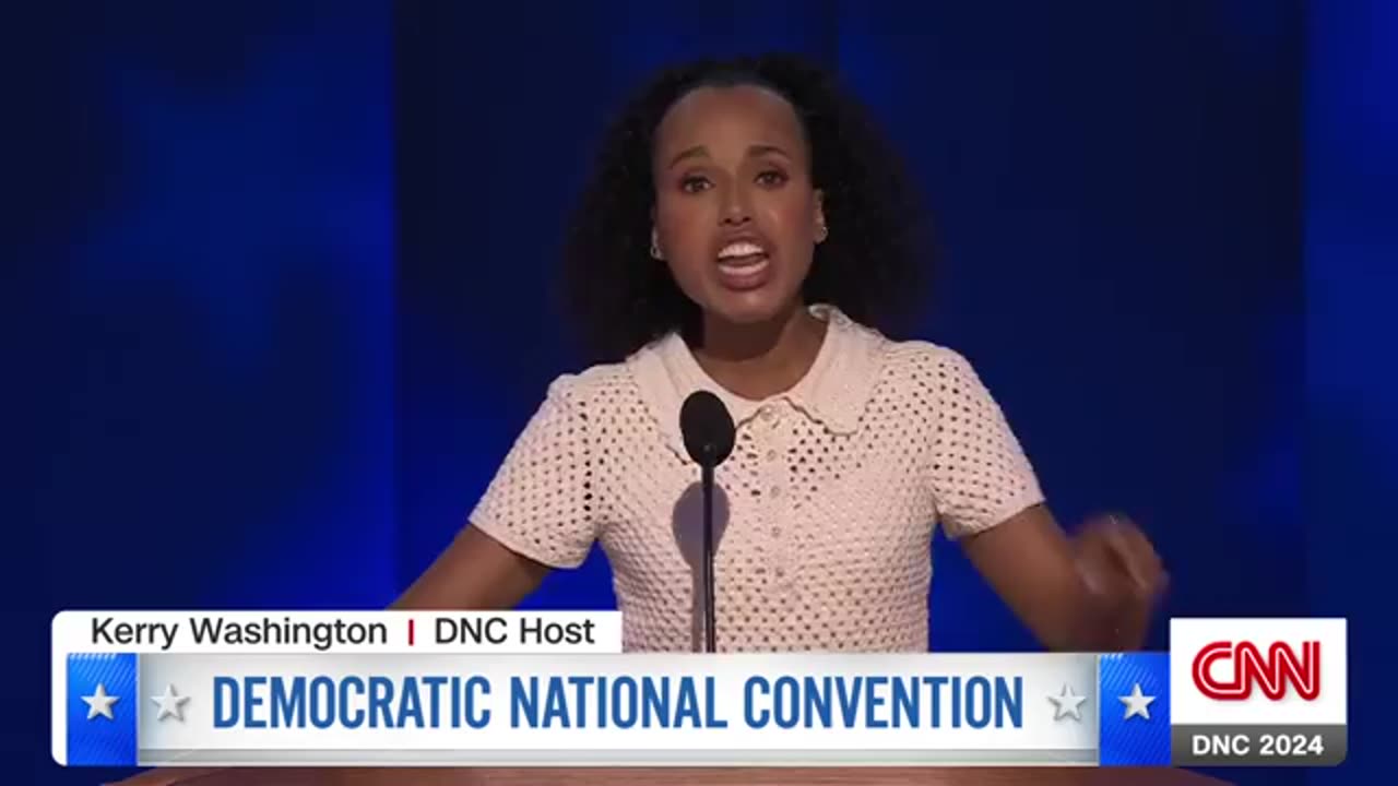 Kerry Washington and Kamala Harris' grandnieces teach the DNC how to pronounce Harris' name