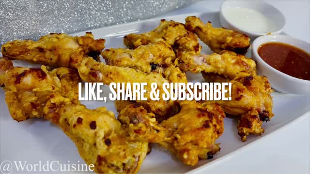 Crispy Chicken Wings Delicious