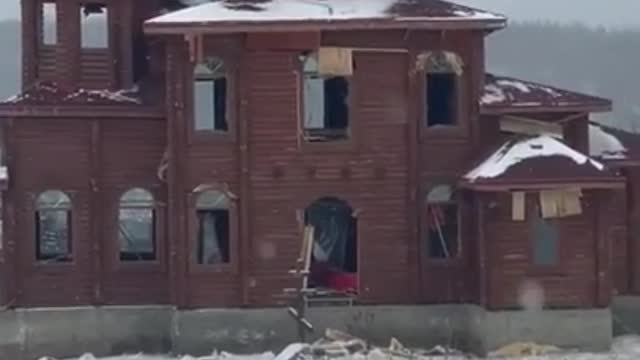 Nothing holy: Russian fascists shelled the temple in the Isium region (Kharkiv region)
