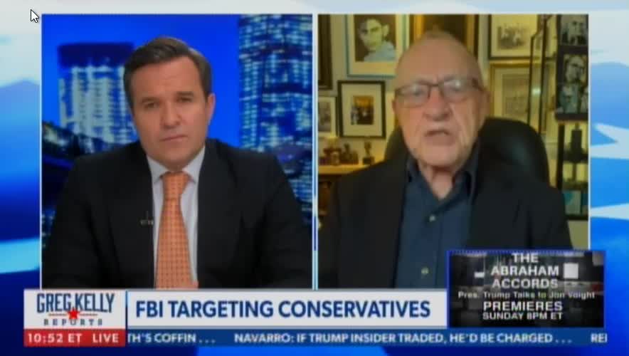 Alan Dershowitz on Biden's War Against His Political Opponents: "It's Leftwing McCarthyism!"