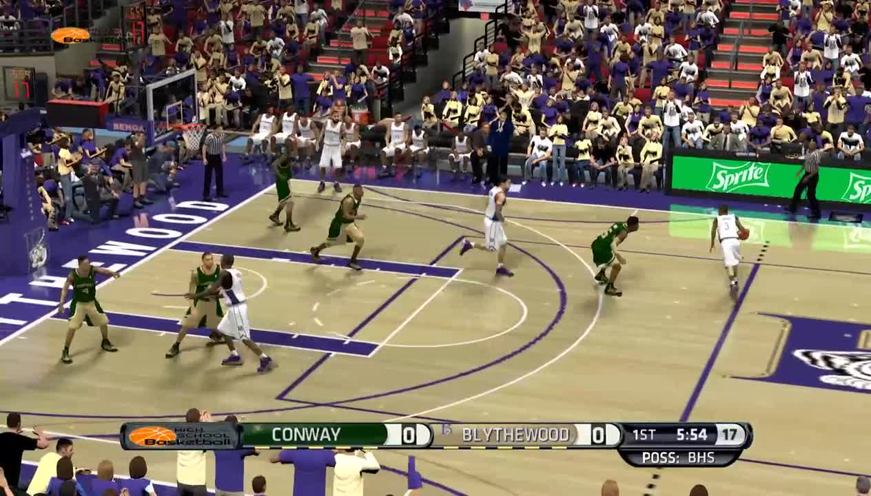 South Carolina High School Basketball NBA 2K14: Conway vs Blythewood