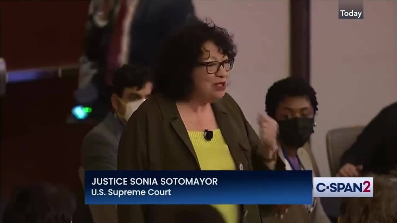 Justice Sotomayor on Justice Thomas' character.