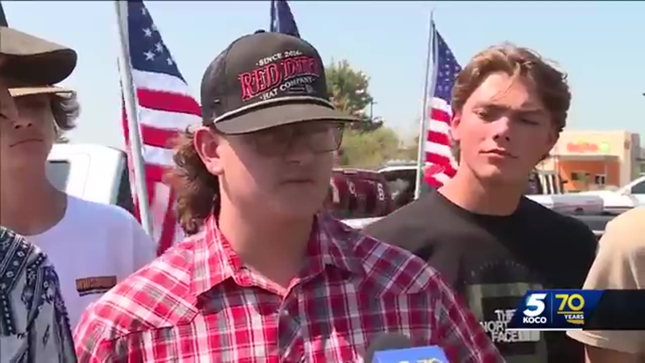 Edmond Students Standing up to School Officials After They Said They Weren’t Allowed to Fly Flag