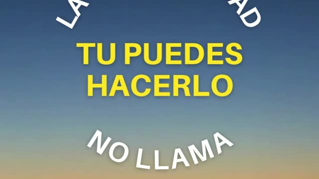La Oportunidad No Llama | Motivación - Positivo - Sueños