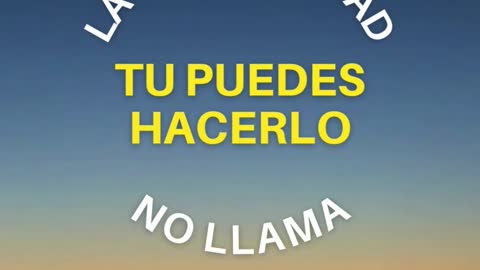 La Oportunidad No Llama | Motivación - Positivo - Sueños