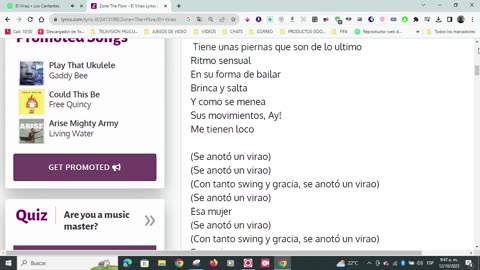 EL VIRAO LOS CANTANTES LETRA VIDEO