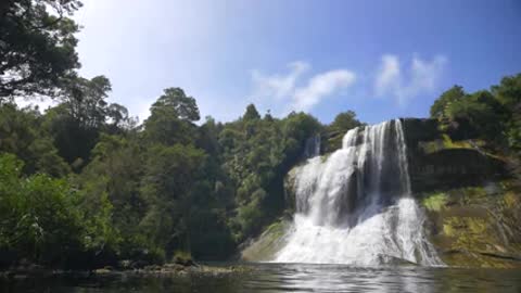 Waterfall in Woodland