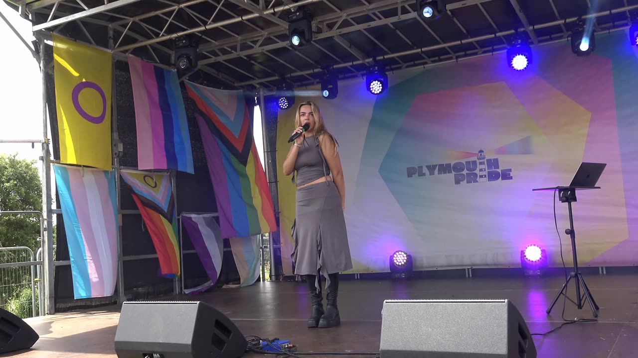 Plymouth Devon Gay LGBTQIA+ Pride Music Main Stage Central Park 22nd June 2024 Part 3