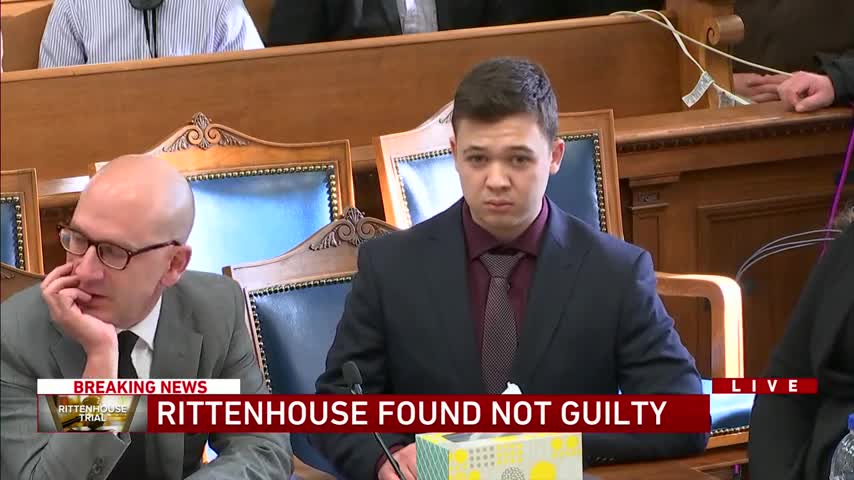 Jury delivers not guilty verdict in Kyle Rittenhouse case