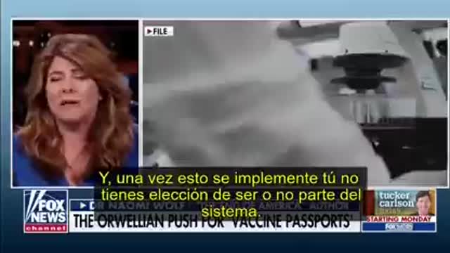 Dra. Naomi Wolf - Esto es literalmente el fin de la libertad humana...