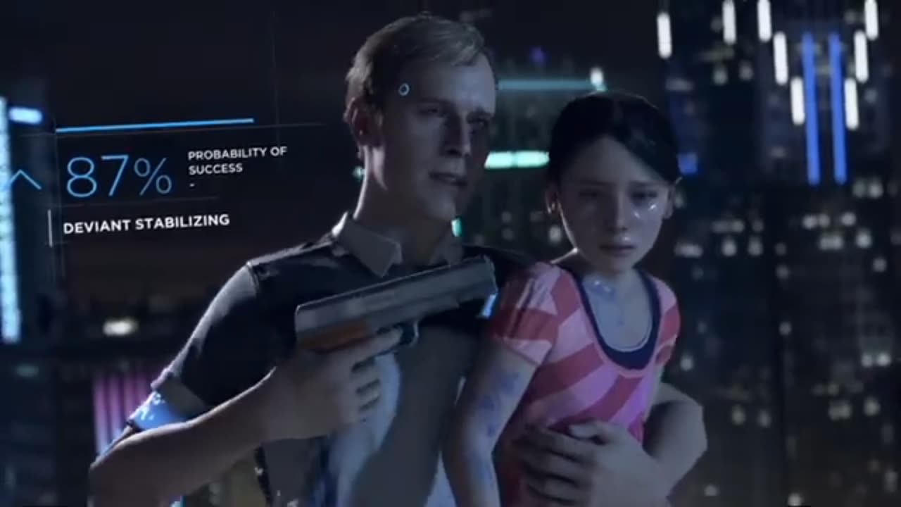 Android Robot Rescues Child from Hostage Crisis| Detroit Became Human - Hostage Mission