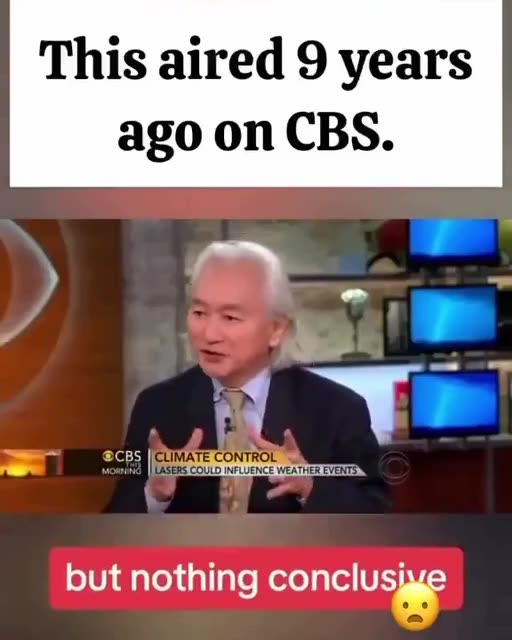 Weather Weaponization. Old tech