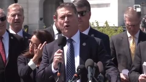 Republicans hold press conference about getting out of the WHO
