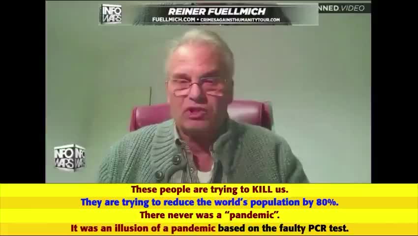 Reiner Fuellmich - They Are Trying to Kill 80% of Population