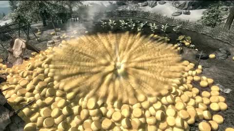 Skyrim Cheese Explosion