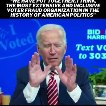 Joe Biden finally tells the truth.