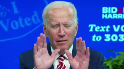 Joe Biden finally tells the truth.